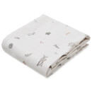 Cam Cam Printed Muslin Cloth - Fawn (Pack of 2)