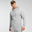 MP Men's Form Zip Up Hoodie - Grey Marl