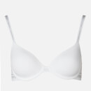 Calvin Klein Women's Lightly Lined Demi Bra - White
