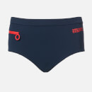 Tommy Hilfiger Women's High Waist Bikini Bottoms - Pitch Blue
