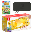 Nintendo Switch Lite (Yellow) Animal Crossing: New Horizons Pack
