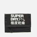 Superdry Men's Trifold Polyester Wallet - Black