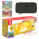 Nintendo Switch Lite (Yellow) Pokémon Mystery Dungeon Rescue Team DX Pack