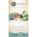 mykind Organics Multivitamines Hommes 40+ - 60 Comprimés