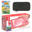Nintendo Switch Lite (Coral) Animal Crossing: New Horizons Pack