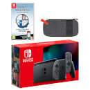 Nintendo Switch (Grey) Dr Kawashima's Brain Training for Nintendo Switch Pack