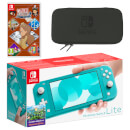 Nintendo Switch Lite (Turquoise) LAYTON'S MYSTERY JOURNEY: Katrielle and the Millionaires' Conspiracy - Deluxe Edition Pack