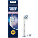 Sensi Ultrathin Opzetborstel, Verpakking 16-Pak