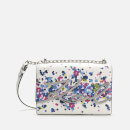 Karl Lagerfeld Women's K/Signature Special Degrade Shoulder Bag - White