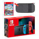 Nintendo Switch (Neon Blue/Red) Go Vacation - Digital Download Pack
