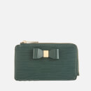 Ted Baker Women's Blueb Bow Detail Card Holder - Dark Green