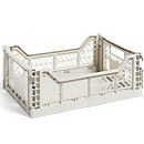 HAY Colour Crate - Light Grey - M