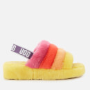 UGG Fluff Yeah Slippers Pride Capsule - Rainbow Yellow