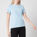 Superdry Women's Regular Flock Entry T-Shirt - Light Chambray