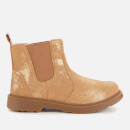UGG Kids' Bolden Metallic Suede Chelsea Boots - Metallic Gold