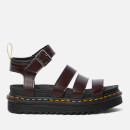 Dr. Martens Women's Blaire Vegan Oxford Sandals - Cherry Red