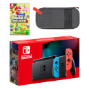 Nintendo Switch (Neon Blue/Neon Red) New Super Mario Bros. U Deluxe