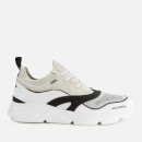 Karl Lagerfeld Men's Verge Lo Lace Runner Mix Trainers - Mid Grey