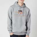 Gant Men's Archive Shield Hoodie - Grey Melange