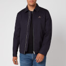 Gant Men's Windcheater Jacket - Evening Blue
