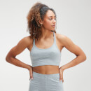 MP Women's Outline Graphic Bra - Grey Marl