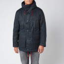 Barbour Men's Ordel Wax Jacket - Navy