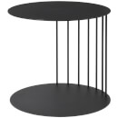 Broste Copenhagen Pouf Steel Table - Black