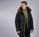 Barbour International Men's Race Wax Parka - Black