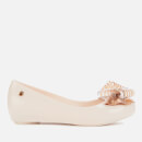 Mini Melissa Kids' Ultragirl Sweet Special Ballet Flats - Ivory Contrast