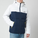 Tommy Jeans Men's Colorblock Jacket - White/Twilight Navy