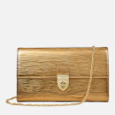 Aspinal of London Women's Mayfair Clutch Purse with Chain - Zoloto