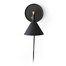 Menu Cast Sconce Wall Lamp - Black
