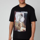 HUGO Men's Danberra Statue T-Shirt - Black