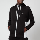 BOSS Men's Saggy 1 Zip Through Hoodie - Black