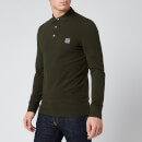 BOSS Men's Passerby Long Sleeve Polo Shirt - Open Green