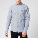 BOSS Men's Mabsoot 1 Shirt - Dark Blue