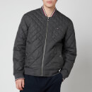 Tommy Hilfiger Men's Reversible Quilted Bomber Jacket - Dark Ash