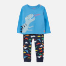 Joules Babies' Byron 2 Piece Set - Blue Dino