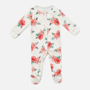 Joules Babies' Razamataz Babygrow - White Floral