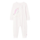 Joules Babies' Winfield Zip Babygrow - Lilac Stripe Unicorn