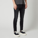 Edwin Men's Ed-85 Slim Tapered CS Ayano Drop Crotch Kahori Wash Jeans - Black