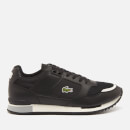 Lacoste Men's Partner Piste 01201 Running Style Trainers - Black/Grey