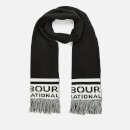 Barbour International Men's Fleet Knit Scarf - Black
