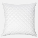 in homeware Diamond Quilted Cushion - White