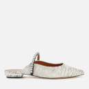 Kurt Geiger London Women's Princely 2 Leather Flat Mules - Black/White
