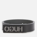 HUGO Men's Grenwich Leather Belt - Black