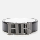 BOSS Men's Balwinno Leather Belt - Black