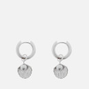 Olivia Burton Women's Under the Sea Shell Huggie Hoops - Silver