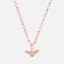 Olivia Burton Women's Lucky Bee Chunky Chain Necklace - Rose Gold