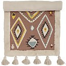 Bloomingville Textured Aztec Rug - Natural
